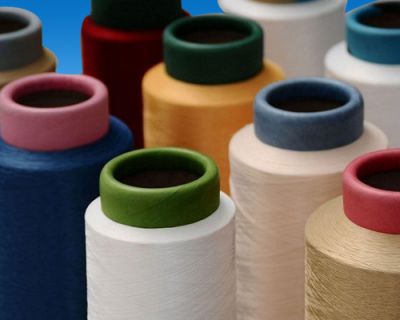 Pure polyester yarn