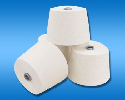 Pure polyester yarn