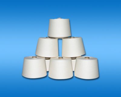 Pure cotton yarn