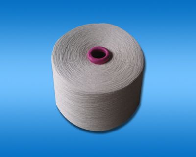 Pure cotton yarn