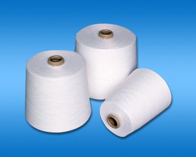Pure cotton yarn